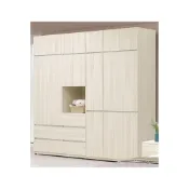 (店+)【新荷傢俱工場】26T 242 菲比淺橡木組合式衣櫃 2.5尺衣櫃 開門式衣櫥 2尺衣櫃 1.3尺衣櫃 衣櫥 被櫃式衣櫃