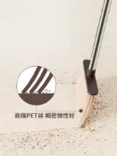 協貿國際日用品生活6館 好媳婦可折疊掃把簸箕套裝組合 家用苕帚掃帚掃頭發神器魔術掃把