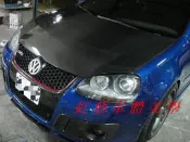 《虹藝車體》VW GOLF 4代 5代 R32 GTI MK5 專用 CARBON 卡夢 碳纖維 輕量化 引擎蓋