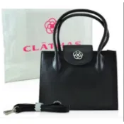 新春金蛇獻瑞~Clathas 經典山茶花圖騰兩用手提包(台灣限定款)