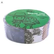 (分裝) Shinzi Katoh 加藤真治紙膠帶-玩具總動員藍款-18元