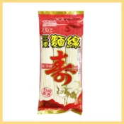 【耆盛】三束麵線 200g 手工麵線 傳統麵線 細麵線 麵線 蚵仔麵線 豬腳麵線 麵線羹 麵線糊