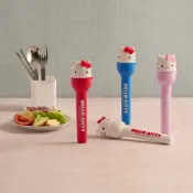 【全聯線上購】【SANRIO 三麗鷗】HELLO KITTY 造型隨行不鏽鋼餐具組-紅色(FS06-RED)