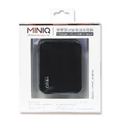 MINIQ 6A 4孔急速充電器-黑/白 盒損品 充電頭 AC-DK40T-BK