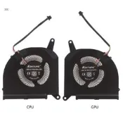 風扇冷卻風扇適用於 15 OLED GPU CPU好品質 筆記本電腦 17 RX7G RP75XA AERO RP77