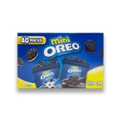 (店+)【OREO 奧利奧】迷你巧克力夾心餅乾分享組（40入）