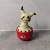正品散貨 寵物小精靈 口袋妖怪 噴水食玩皮卡丘軟膠擺件盒蛋模型【新祥】