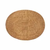 【MUJI 無印良品】KETAK編餐墊/橢圓型