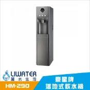 豪星HM-290 冰冷熱飲水機 內置RO.5道 落地式飲水機 (流光銀) 豪星牌 HAOHSING 1004