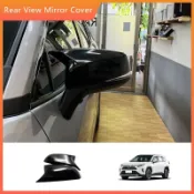豐田 TOYOTA 19-25年 5代 RAV4 後視鏡蓋 後視鏡殼 後照鏡罩 碳纖維紋 烤漆黑 牛角款
