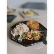 ｜艾煮日子｜ 日本製 壽山窯 Angle 八角方盤 餐盤 (古銅棕)