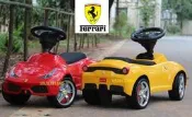 法拉利Ferrari 458原廠授權助步車學步車滑步車push bike玩具車嚕嚕車妞妞車滑板車黃色紅色