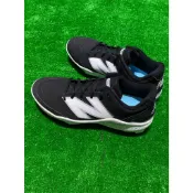 棒球世界全新NEW BALANCEL NB最新款壘球膠釘鞋 2E PL3000S7特價黑白配色