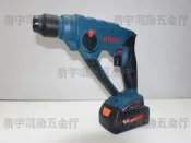 【新宇電動五金行】正廠 BOSS 21V超強力 SA18B 充電式 免出力鎚鑽 四溝電鑽 雙4.0A電池！(特價)