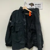 DryDog 跩狗嚴選 跩狗嚴選 極度乾燥 Superdry Borg 經典 M65 軍裝 夾克 外套 純棉 火箭黑 黑 加厚刷毛羔羊絨內襯夾克 隱形連帽 寬鬆版型
