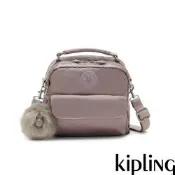 Kipling 金屬摩卡兩用側背後背包-CANDY