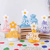 生日快樂帽子 生日帽 拍照道具 收誕佈置 婚禮佈置 氣球佈置 生日佈置 生日氣球 DRWS