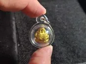 泰國佛牌~2553善加財~財佛~近代寶扇高僧~龍婆篇~龍婆扁~內含符珠(0613T)