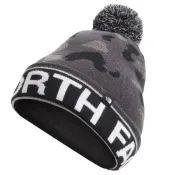 【北臉 The North Face】SKI TUKE 輕量針織透氣保暖毛線帽/黑迷彩 4SIE