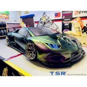 *TSR*Lamborghini Huracan 1/10遙控車透明車殼 甩尾競速 藍寶基尼小牛 LB寬體客製化