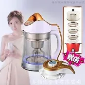 勳風 晶鑽全營養免濾渣多功能豆漿機全配組-HF-6618+HF-888(贈增高鍋蓋組)養生豆漿調理機料