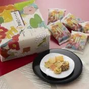 ❤️現貨 日本京都知名的頂級仙貝、米菓專賣店「小倉山莊」的當家招牌明星商品——「小倉山春秋」（をぐら山春秋）鐵罐禮盒。