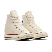 CONVERSE【授權經銷商】女款高筒帆布鞋 內增高鞋 A12562C 米色 CHUCK 70 Wedge三星標