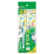 黑人拉拉熊兒童牙刷（0.01mm纖柔軟毛2-6歲）2入裝（隨機出貨）