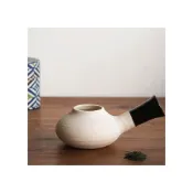 (店+)日本製 伊賀燒 耐熱土 焙茶器 烤茶提香壺 醒茶器 烘芝麻