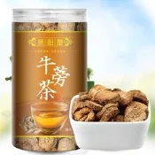 票】譙韻堂 牛蒡茶258克 黃金牛蒡荼罐裝圓片牛蒡根茶牛蒡茶黃金牛蒡茶 東洋參茶 草本養生茶 清腸茶