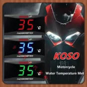 全場免運/機車水溫表溫度表KOSO水溫表儀表新勁戰BWS雷霆nmax155改裝薄款