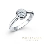 IS DIAMOND IGI 50分鑽石戒指 最白D /VS1 包鑲 經典款(培育鑽石)