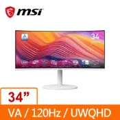 【蝦皮直營】微星MSI Modern MD342CQPW 34吋顯示器 現貨 廠商直送
