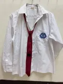 (04) 含領帶 治平高中制服上衣 二手制服 二手學生制服 台灣學生制服 水手服 女學生制服襯衫