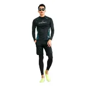 男生款 防曬 抗UV 多件式泳衣(情侶泳衣 三件式 水母衣 衝浪衣 泳裝 水母衣 長袖防曬 多件式泳衣)