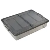 (店+)【KEYWAY 聯府】順豐收納王(K0371 大雙面掀蓋整理箱2入)