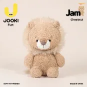 Jooki 捉趣栗子小獅子毛絨公仔 淺奶茶蓬鬆鬃毛軟萌坐姿玩偶居家抱枕少女治癒生日節日禮物