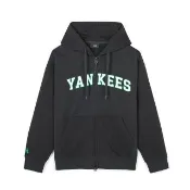 【MLB】拉鍊連帽外套 Varsity系列 紐約洋基隊(3ATRV0341-50BKS)