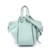 【DOKODEMO】【二手】 LOEWE Hammock Bag 小號兩用手提包，淺藍色皮革，女士，二手 B