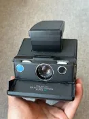 【奈美】寶麗來sx70 alpha  se 藍紐黑機 生日1976.10.9 寶麗來相機   已