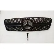 cars_shining 全新 賓士 W203 C200 C230 C240 C32 中網 水箱罩 霧黑款 免運費