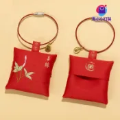 ✾▶客製化 【香火袋】古風 刺繡 香包 鑰匙扣 隨身 艾粉 驅蚊 平安福 御守 香囊 空袋 吊飾 飾品 禮物 馬小小訂製