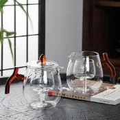 茶具耐熱高溫玻琍小青柑專用煮泡茶壺公道杯煮茶器功夫煮泡茶杯