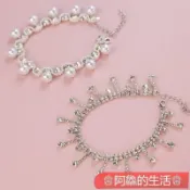 免運出貨※【高級複古寶石鑲水鑽】寵物項圈貓咪項圈狗狗項圈珍珠項鏈寵物頸圈可調節狗項圈狗頸圈貓項圈貓頸圈貓咪頸圈