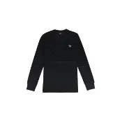 【Paul Smith】刺繡彩色斑馬小LOGO棉質長袖T恤(男/黑)