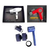 (店+)【雋永紙藝】紙紮吹風機/紙紮紙紮紅色復古吹風機/紙紮Dyson吹風機/紙紮HUEY LII吹風機/ 殯葬用品 百日