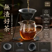 台灣出貨✨ 小青柑專用茶漏 微孔過濾茶濾網 無渣泡茶器 高硼矽公道杯 茶壺配件 茶具套組