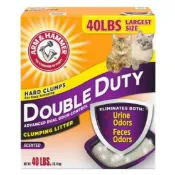 ARM & HAMMER 加強除臭貓砂 18.14公斤 小蘇打粉貓砂 Costco 好市多  鐵鎚牌 黃包紫標40磅