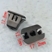 奧迪A4L A6L A3 A1 Q3 Q5 C7前擋風玻璃立柱AB柱外飾板固定卡扣子配件