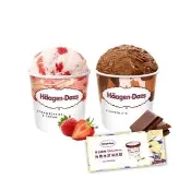 【Haagen-Dazs 哈根達斯】外帶品脫冰淇淋券2張(提貨券無使用期限 即買即可用)